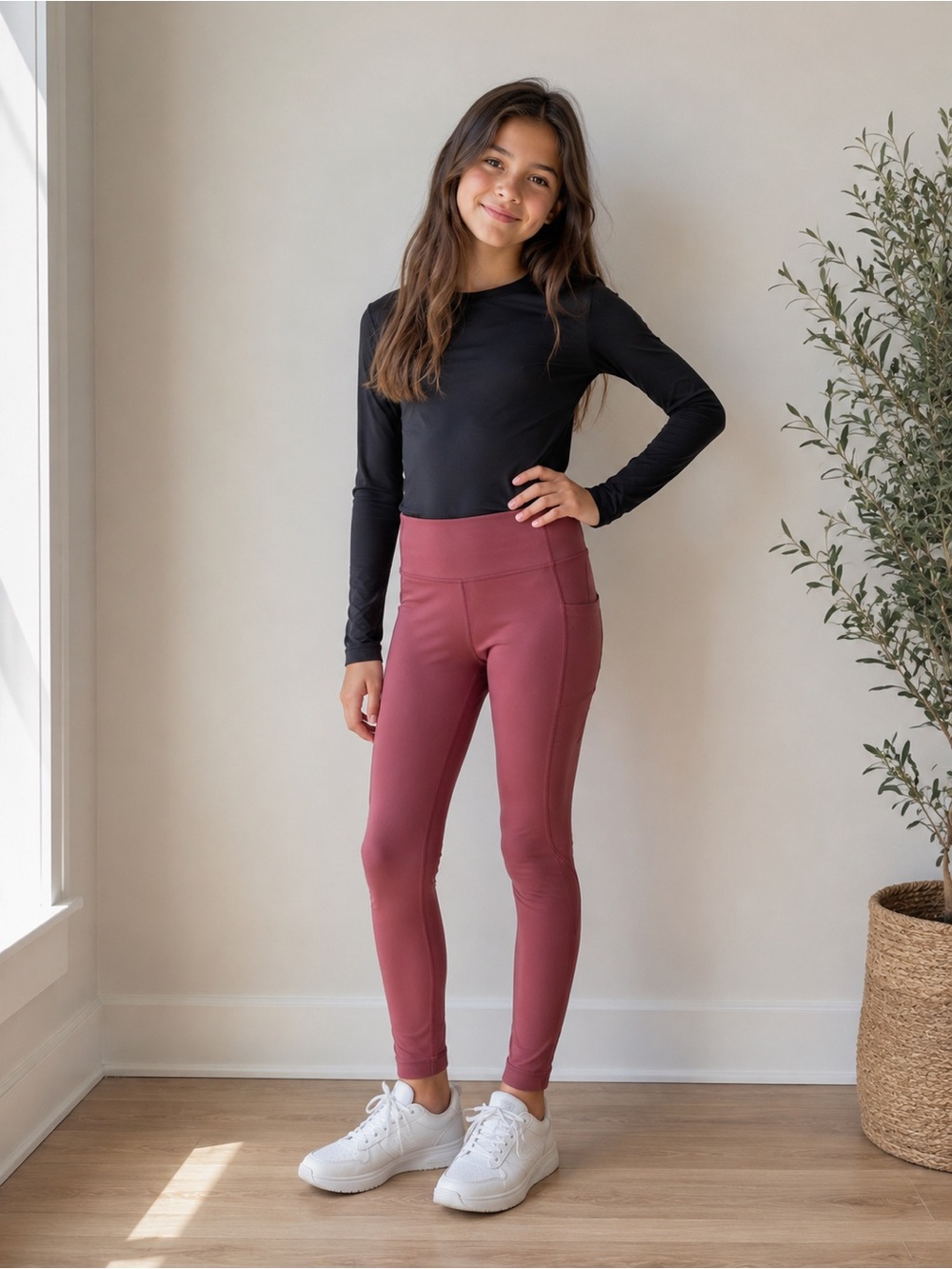 Athleta Girl High Rise Stash Your Treasure Tight Leggings